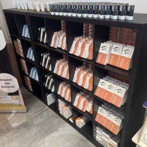 Ordnerregal, 2-teilig, 4 OH, ca. 240/45/145 cm